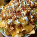 Cheesy Chicken Nacho Platter First Image