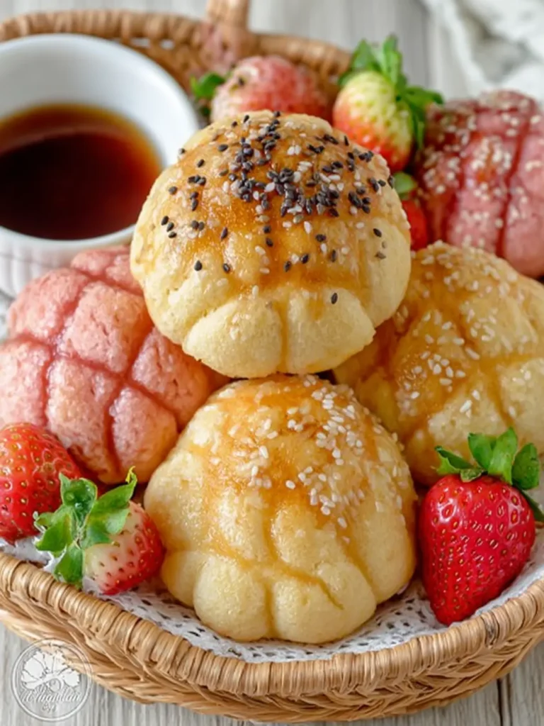 Sweet Japanese Melon Pan Delight First Image