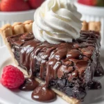 Gooey Brownie Pie – Decadent Chocolate Dessert Recipe First Image