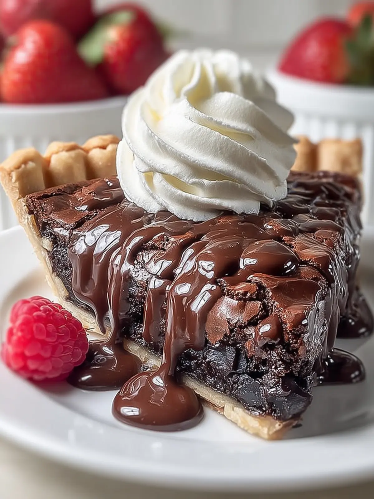 Gooey Brownie Pie – Decadent Chocolate Dessert Recipe First Image