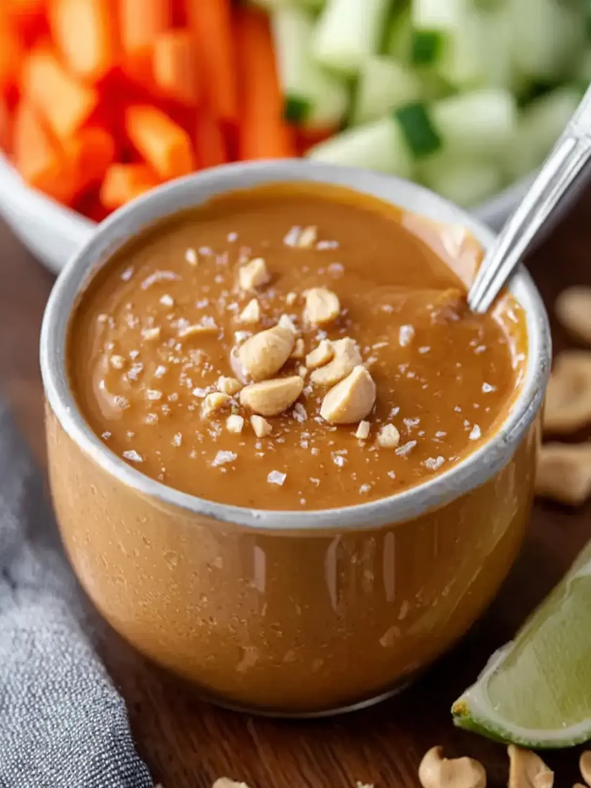Homemade Peanut Sauce First Image