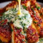 crispy chicken with creamy sauce First Image