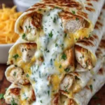 Cheesy Chicken Quesadilla Wraps First Image
