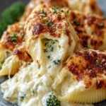 Cheesy Broccoli Stuffed Shells First Image