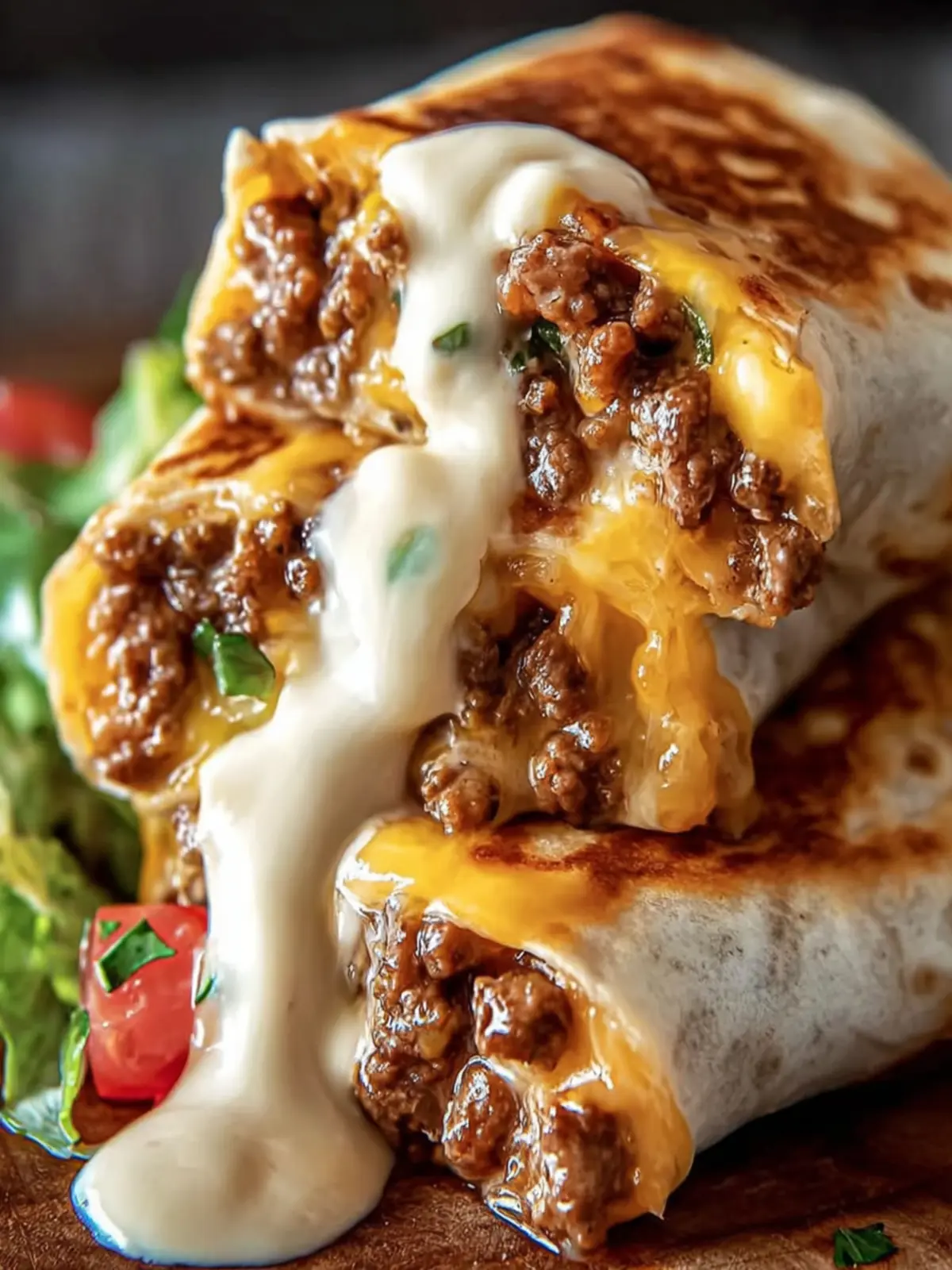 Cheesy Beef Burrito Delight First Image
