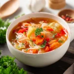 Detox Cabbage Vegetable Soup First Image