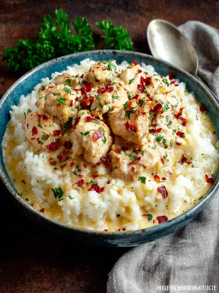 Instant Pot Creamy Chicken and Rice First Image