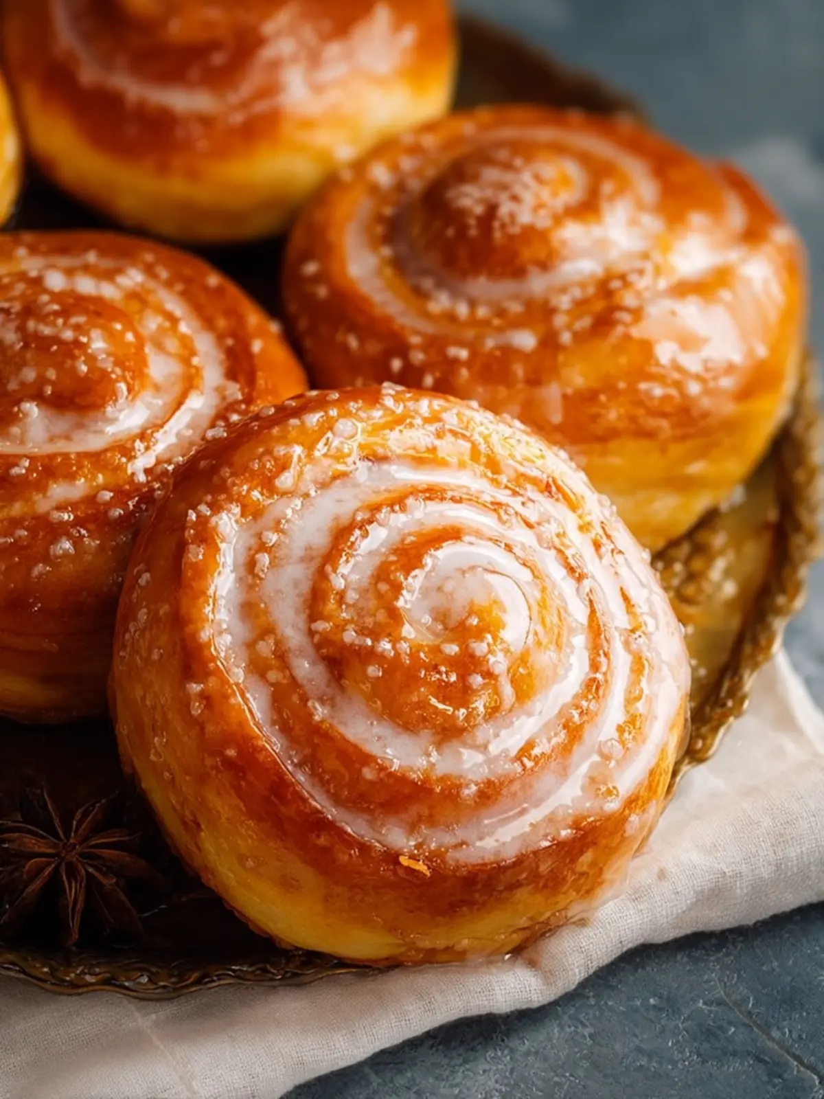 Classic Homemade Honey Buns First Image