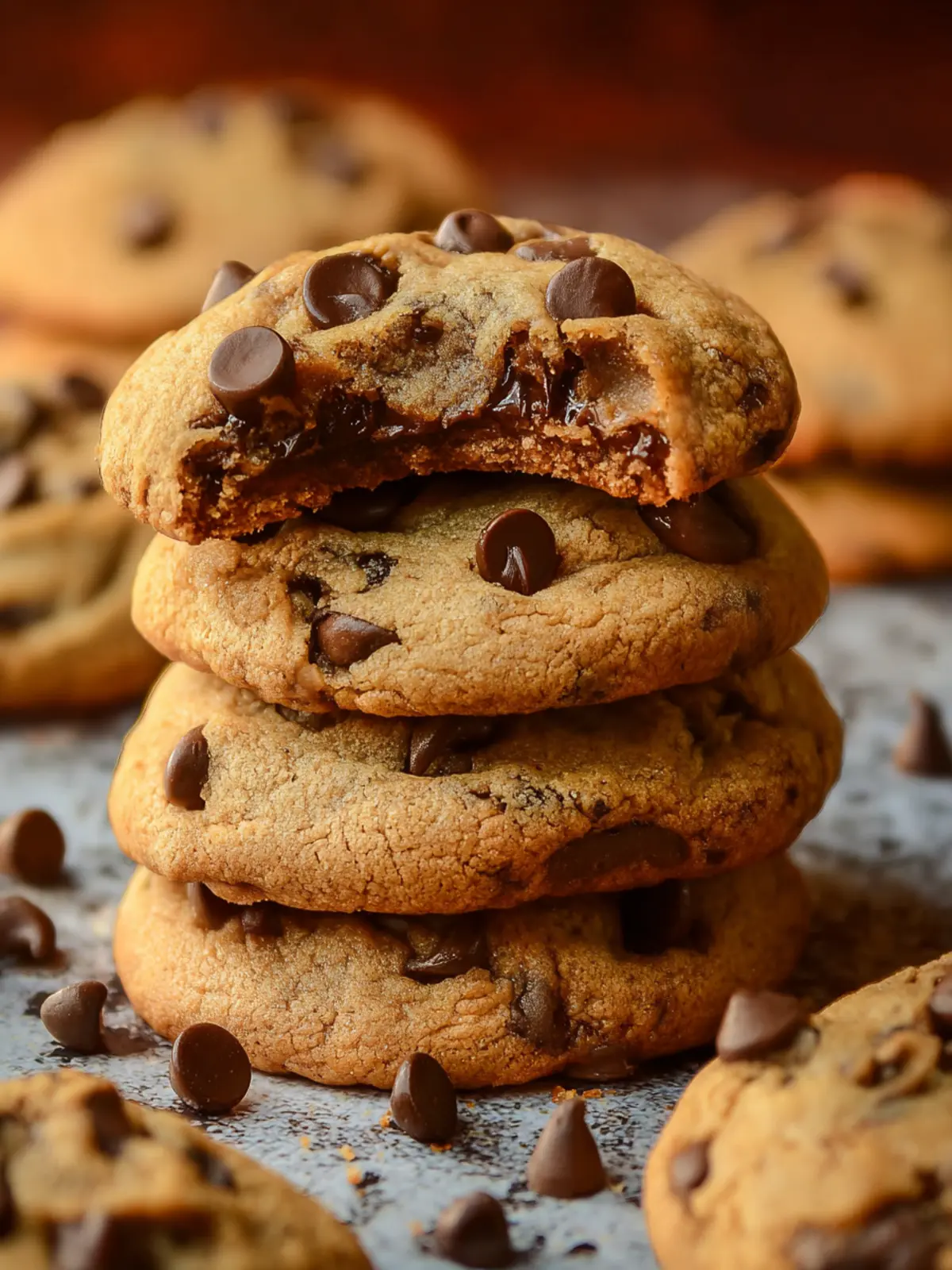 Gluten Free Chocolate Chip Cookies First Image