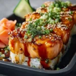 Teriyaki Salmon Sushi Bake First Image