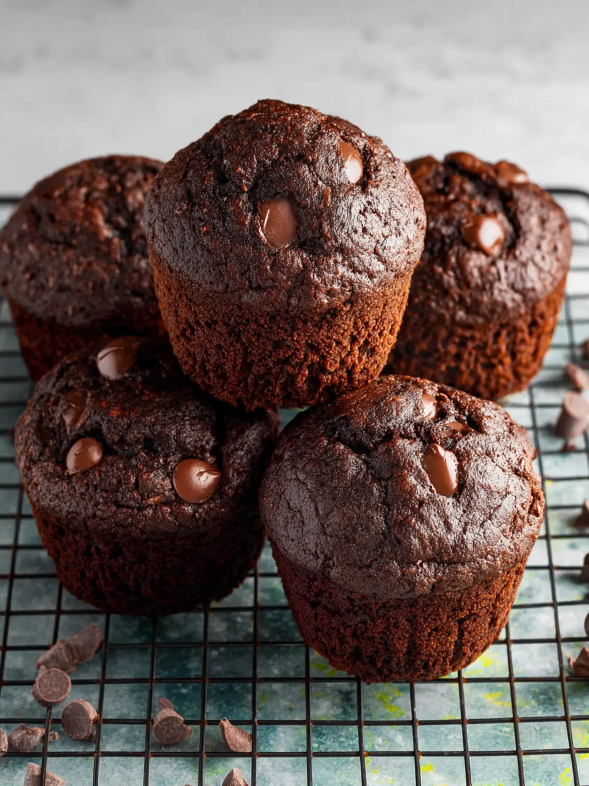 Double Chocolate Muffins First Image