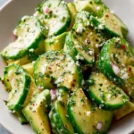 Cucumber Avocado Salad: A Fresh, Creamy, and Effortlessly Healthy Classic First Image