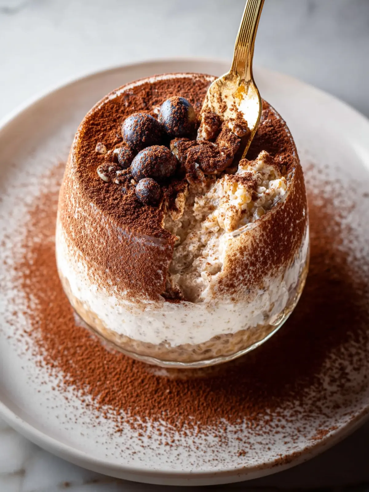 Tiramisu Oats (Overnight Oats or Stovetop) First Image