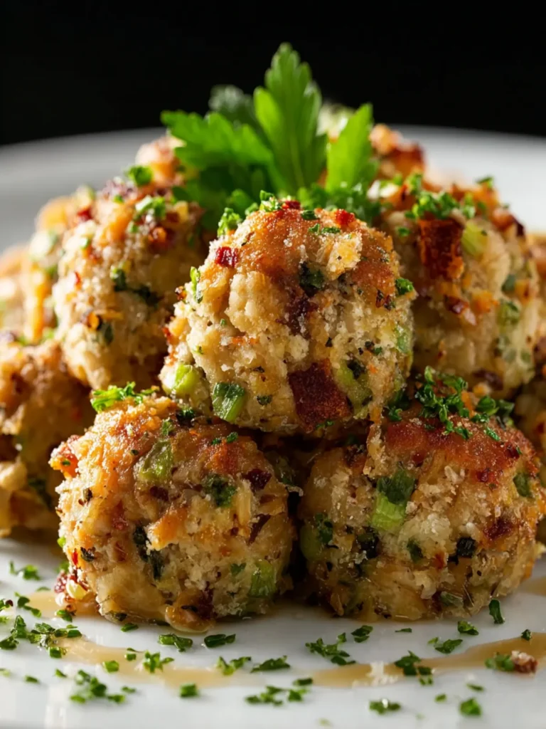Stuffing Balls Recipe First Image