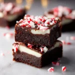 Peppermint Bark Brownies First Image