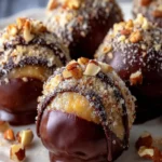 Decadent Chocolate-Dipped Bourbon Balls with a Nutty Crunch First Image