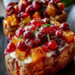 Cranberry Apple Twice-Baked Sweet Potatoes First Image