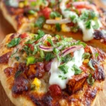 Tandoori Vegetarian Pizza (makes 2 pies / 8 slices of pizza) First Image