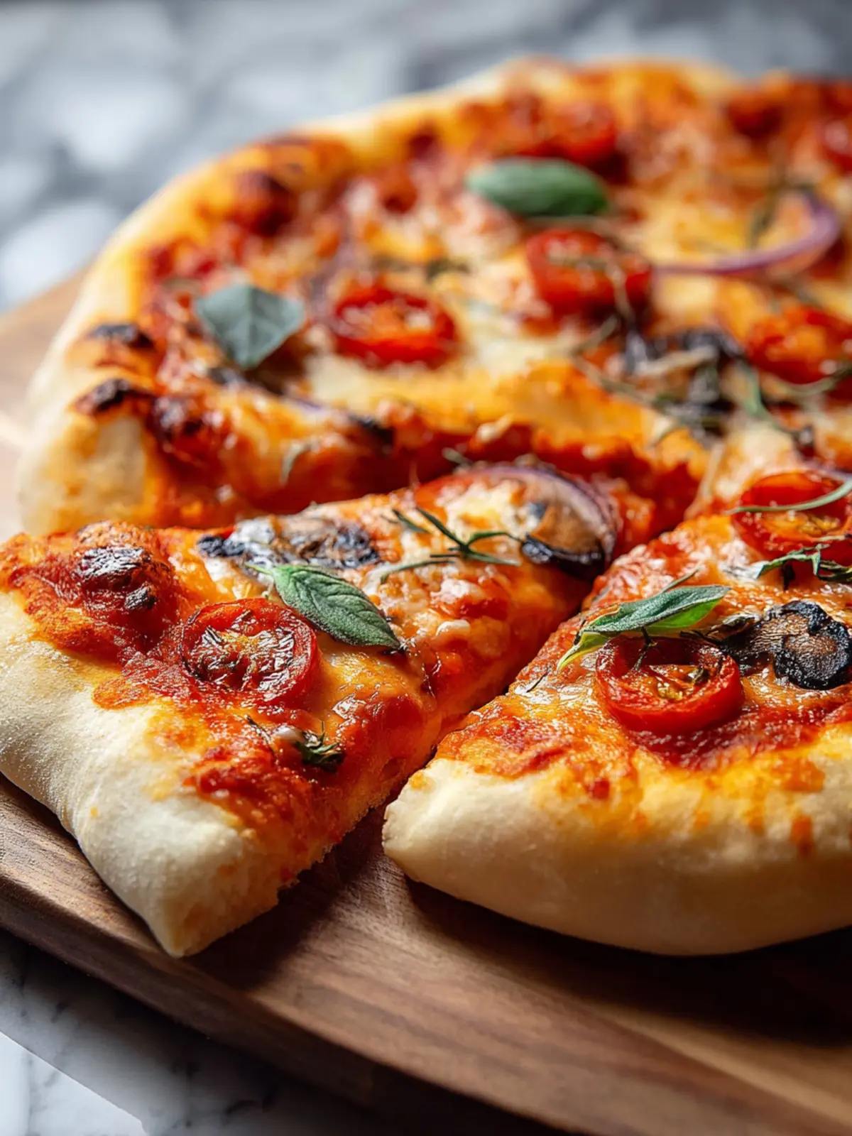 Easy Overnight Pizza Dough: Perfectly Chewy Crust Recipe First Image