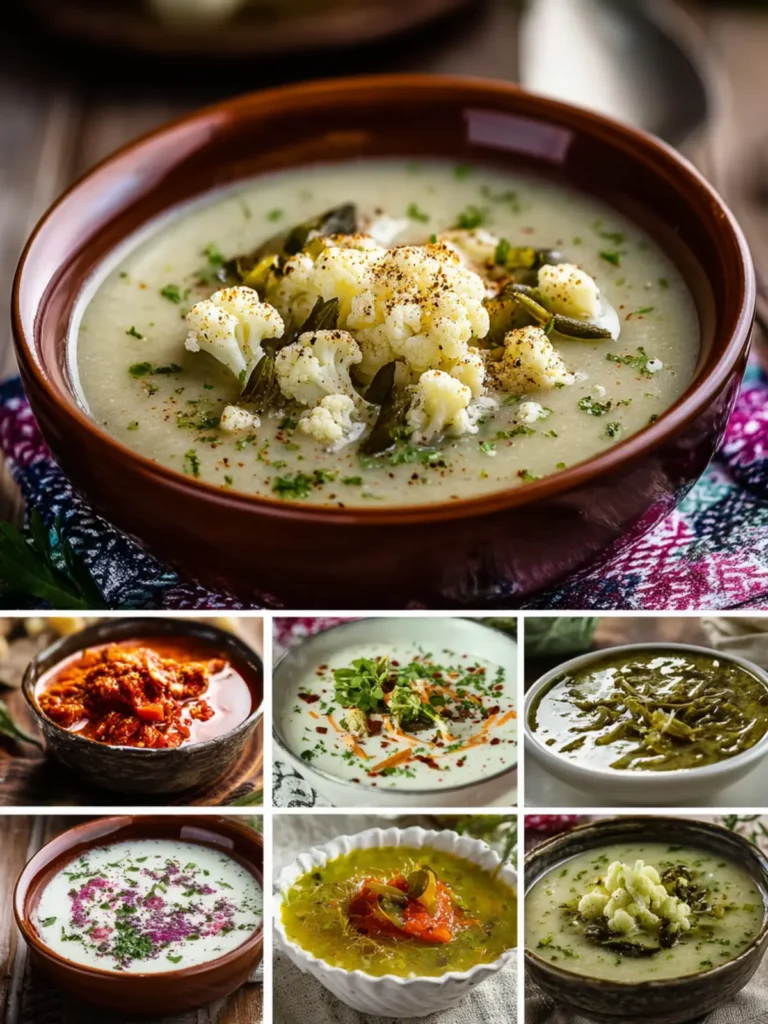 Amazing Cauliflower Soup Recipes First Image