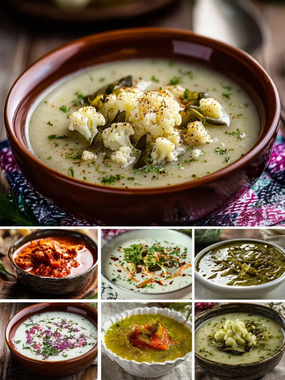 Amazing Cauliflower Soup Recipes First Image