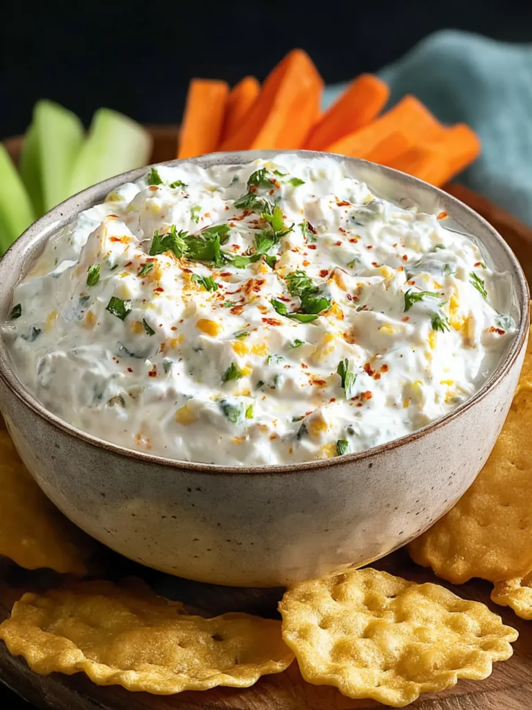 Delicious High Protein Cottage Cheese Ranch Dip Recipe First Image