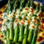 Cheesy Baked Asparagus First Image