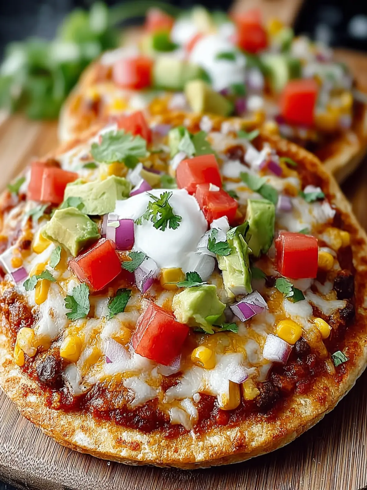 Vegan Copycat Taco Bell Mexican Pizza First Image