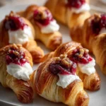 Delicious Cranberry Cream Cheese Crescent Bites Recipe First Image