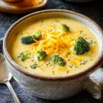 Irresistible Copycat Panera Broccoli Cheddar Soup Recipe First Image