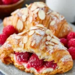 Quick Raspberry and Almond Croissants First Image