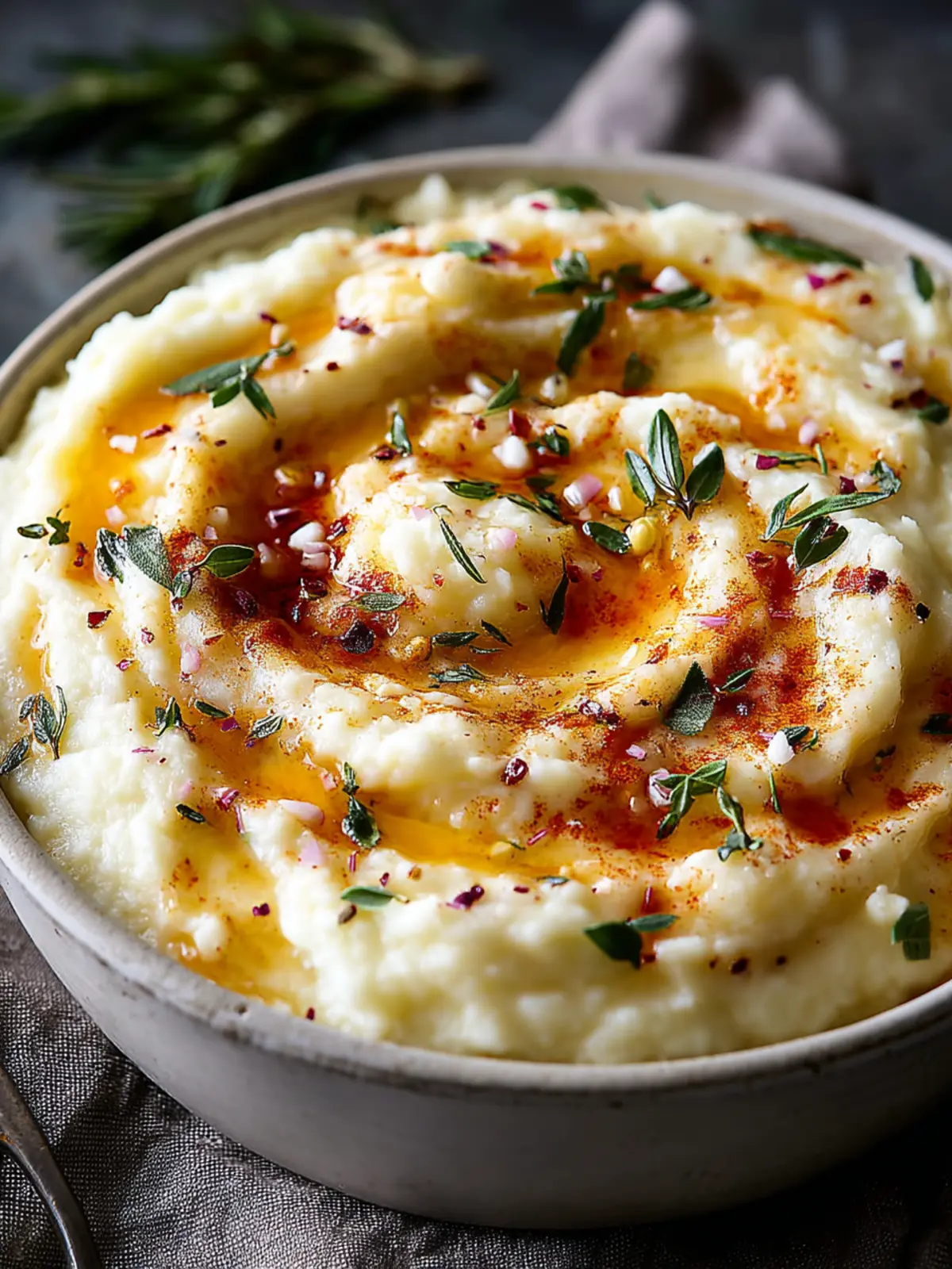 Indulge in Brown Butter Mashed Cauliflower Delight First Image