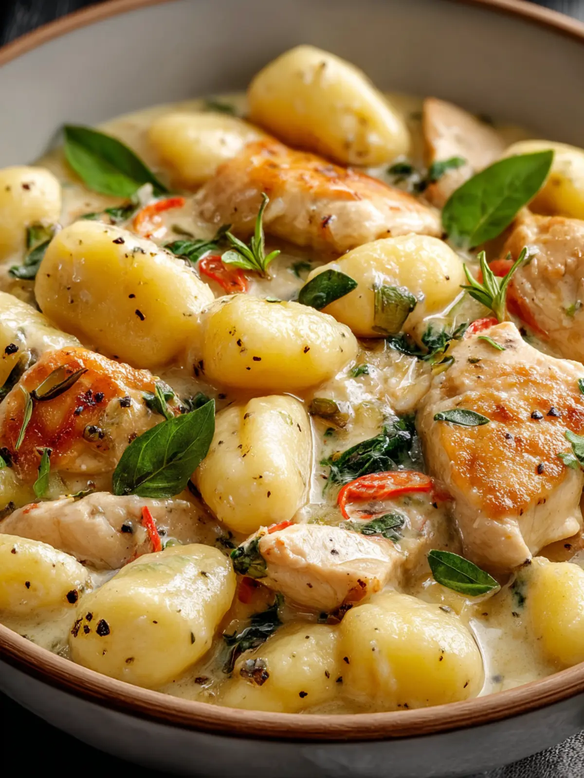 Irresistible Garlic Chicken Gnocchi Recipe to Savor First Image