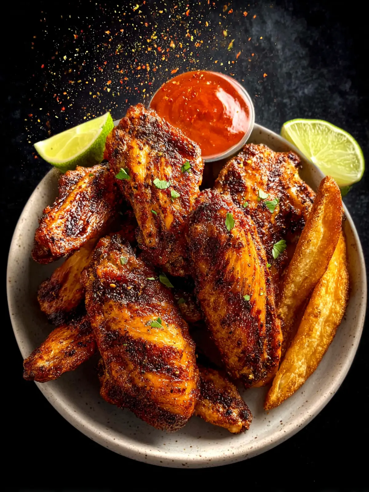 Cajun Chicken Wings First Image