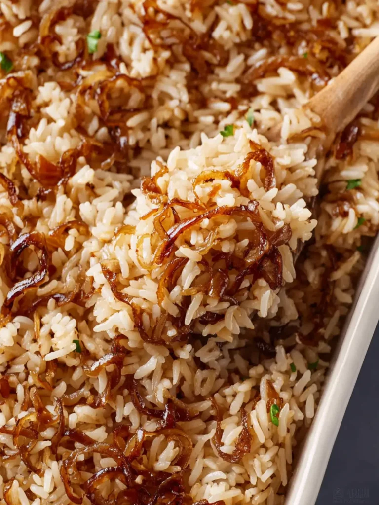 Easy French Onion Rice First Image