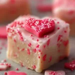 Decadent Valentine’s Day Sugar Cookie Fudge You’ll Love First Image