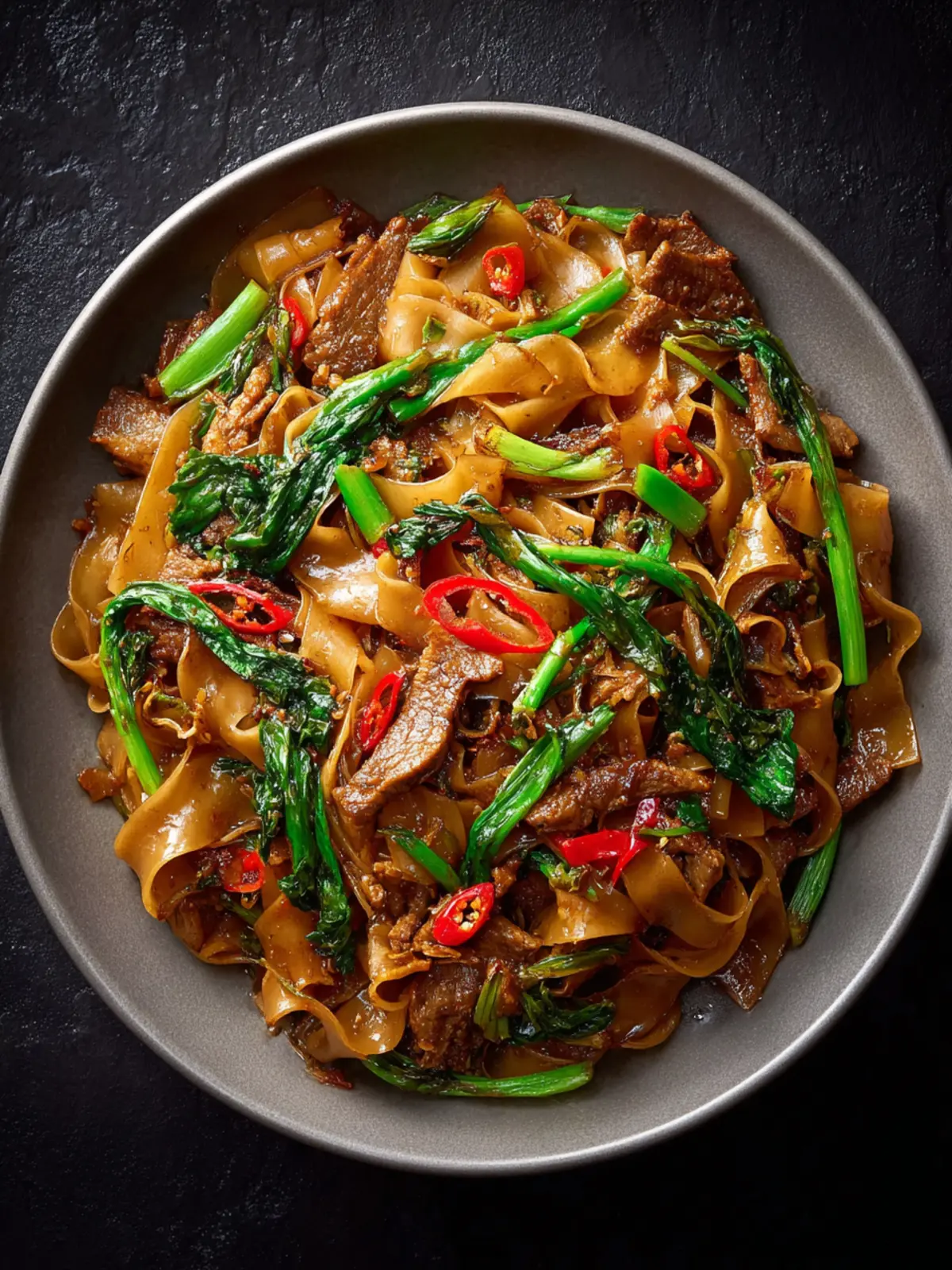 Drunken Noodles with Beef and Flavorful Twists First Image