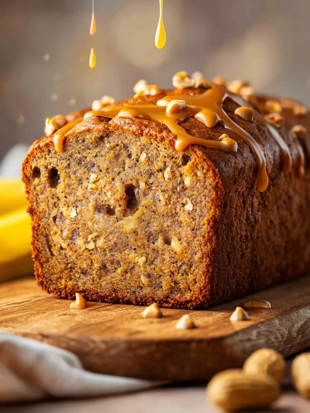 Peanut Butter Banana Bread First Image