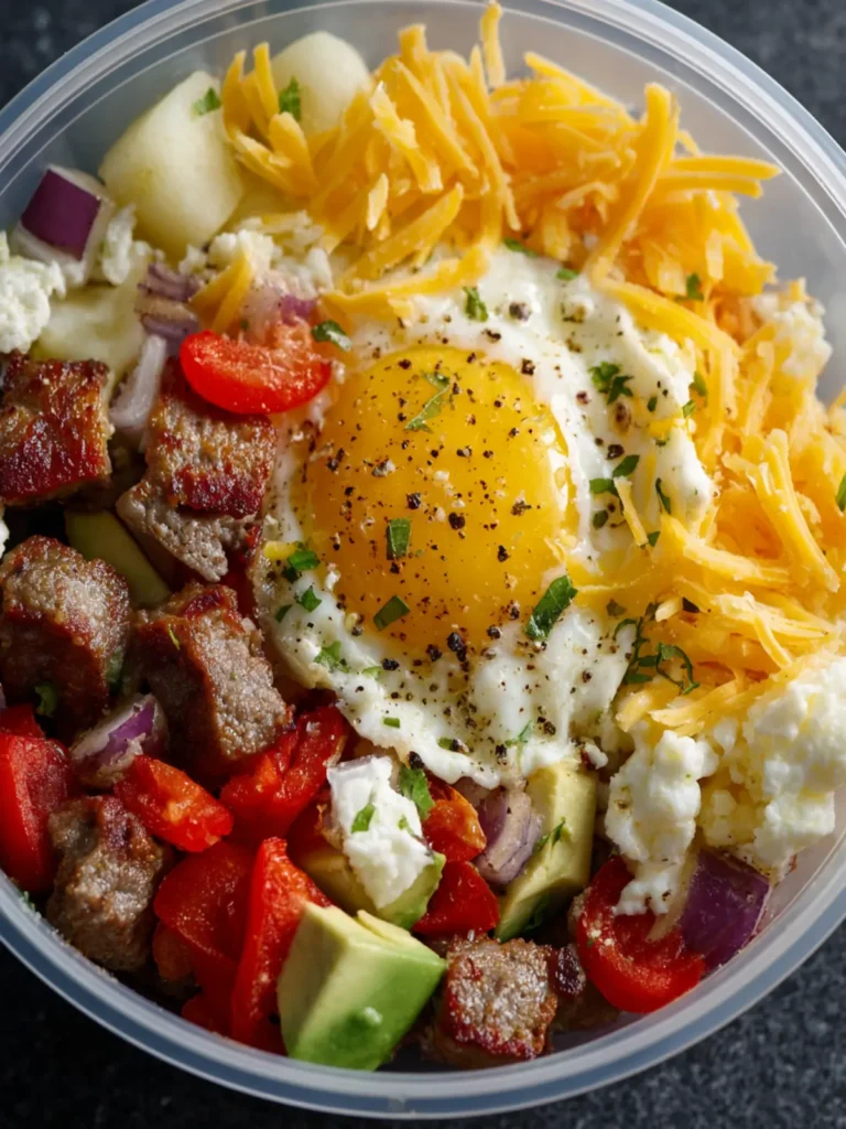 Freezer Friendly – Make Ahead Breakfast Bowls First Image