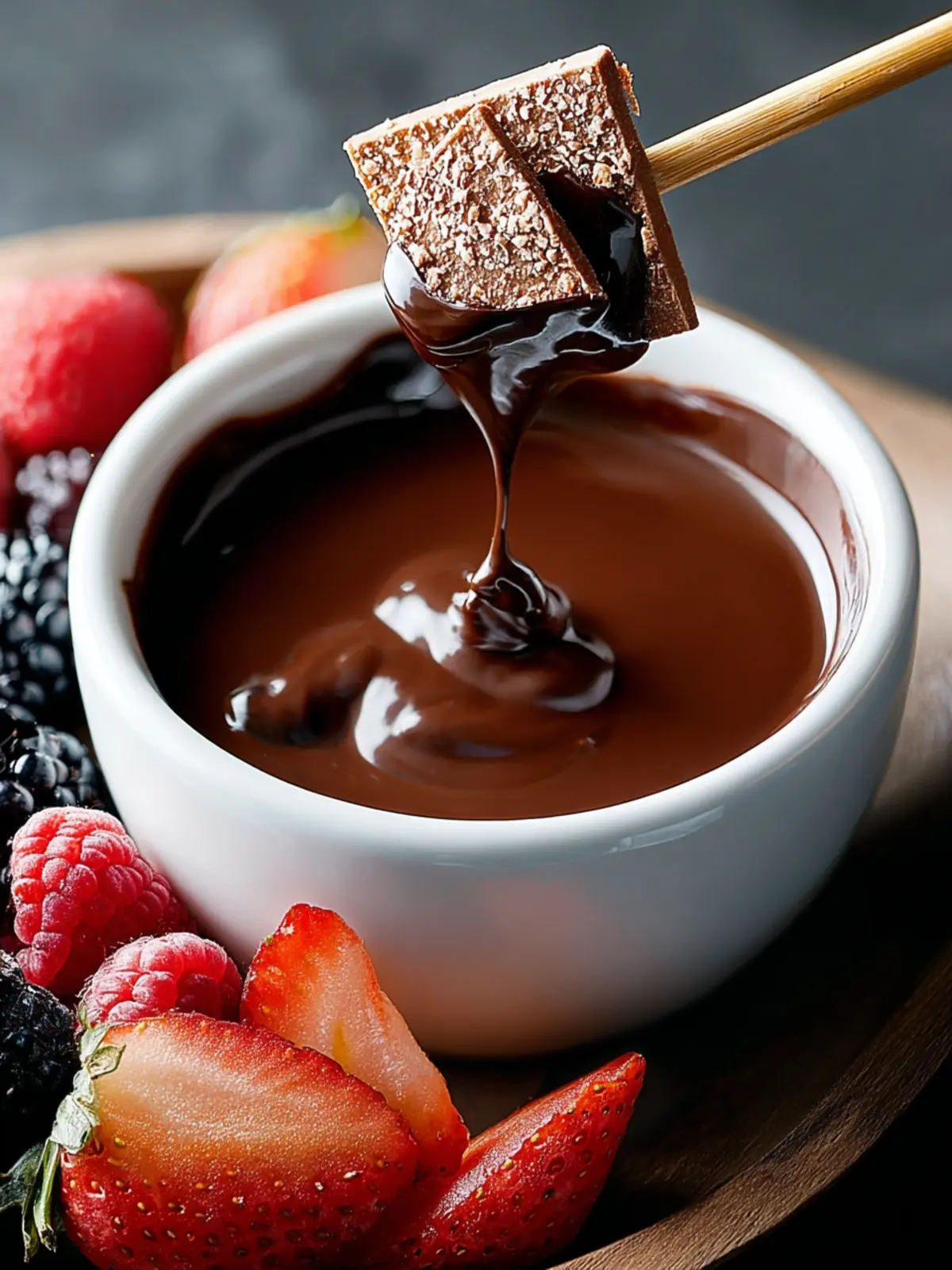 Irresistible Simple Chocolate Fondue Recipe for Sharing First Image