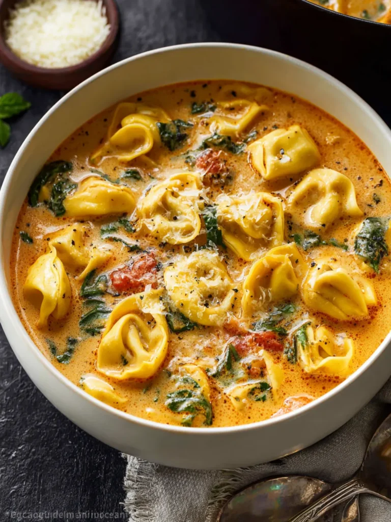 Creamy Tortellini Soup First Image