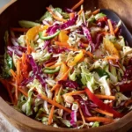 Asian Crunch Salad with Ginger Dressing (Meal Prep) First Image