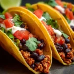 Delicious Ground Turkey Black Bean Tacos Recipe Ideas First Image