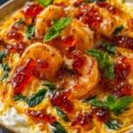 Pepper Jelly Cheese Dip (Sweet, Spicy & Ultra Creamy) First Image