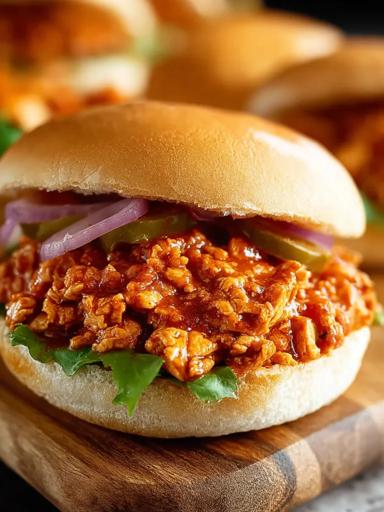 Irresistible Cajun Chicken Sloppy Joes Recipe Delight First Image