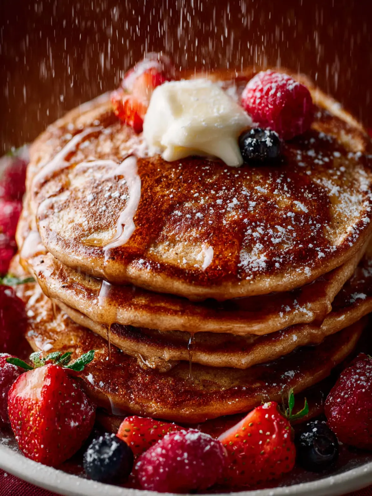 Whole Wheat Pancakes Recipe First Image