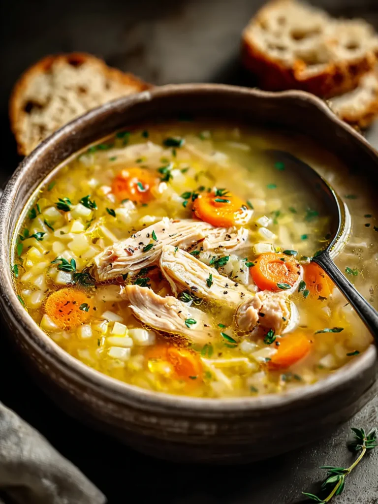 Cozy Leftover Turkey Soup: A Comforting Delight First Image
