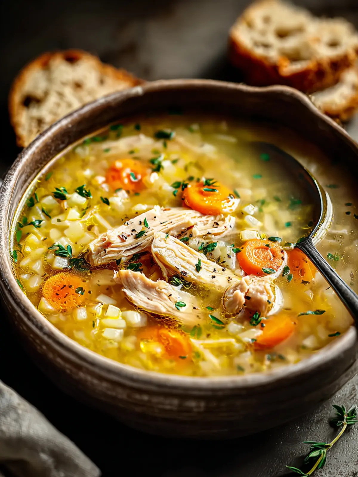 Cozy Leftover Turkey Soup: A Comforting Delight First Image