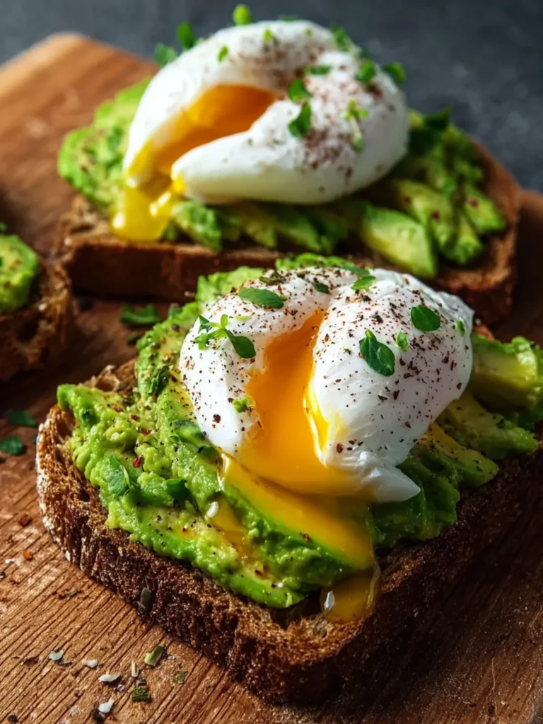 Avocado Toast with Poached Egg First Image