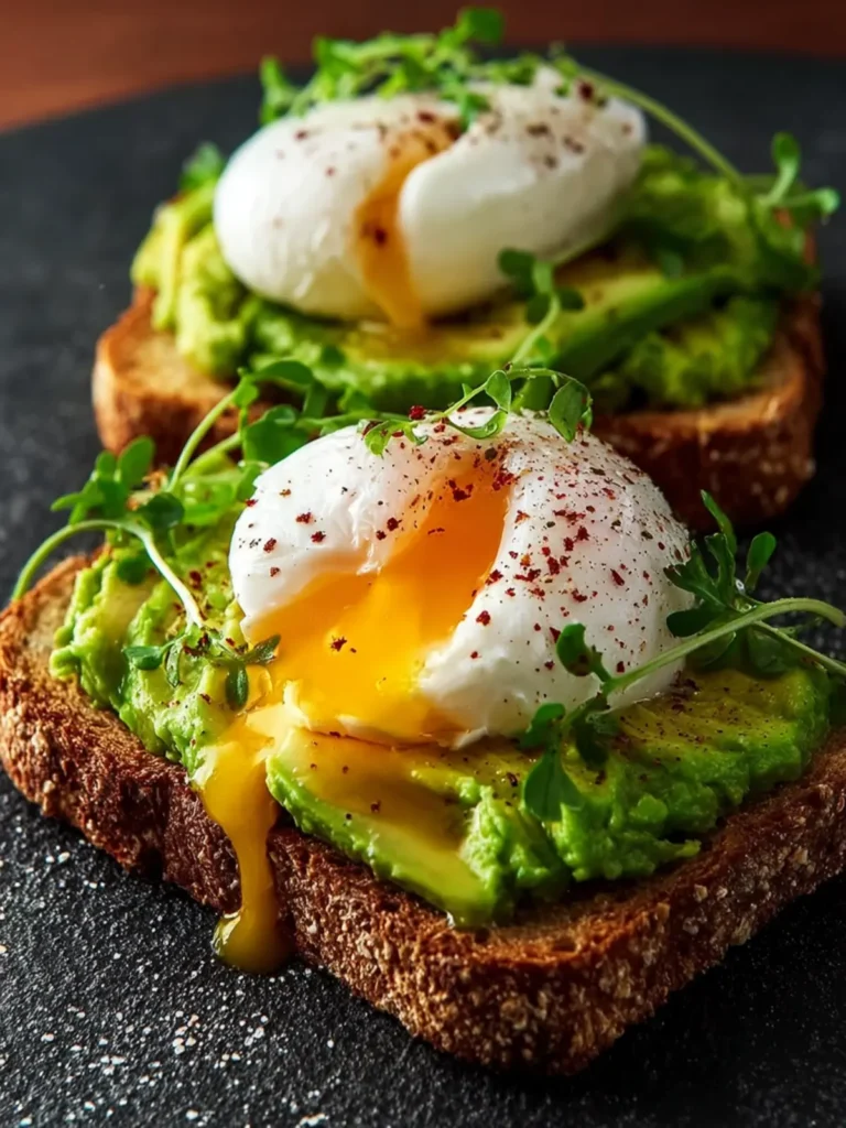 Avocado Toast with Poached Egg First Image